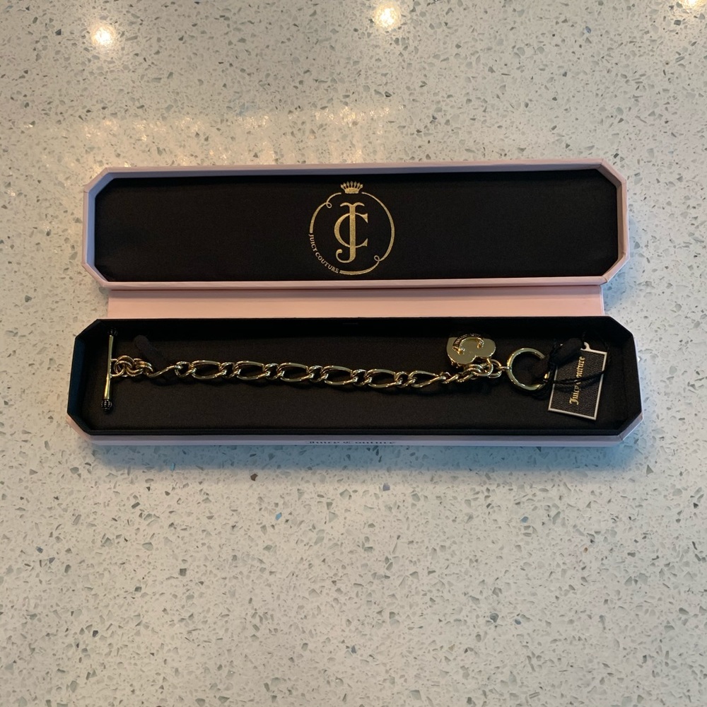 Juicy Couture Heart Padlock Bracelet